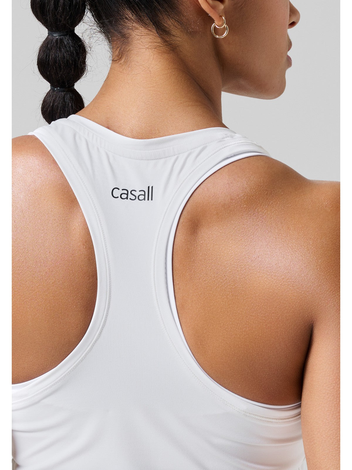 Koszulka damska CASALL Essential Racerback Tank kolor biały