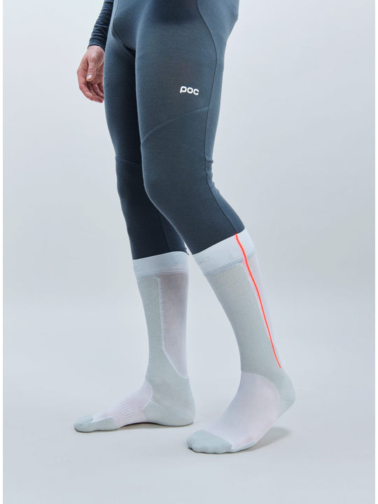 Skarpety narciarskie POC Race Sock jasny szary
