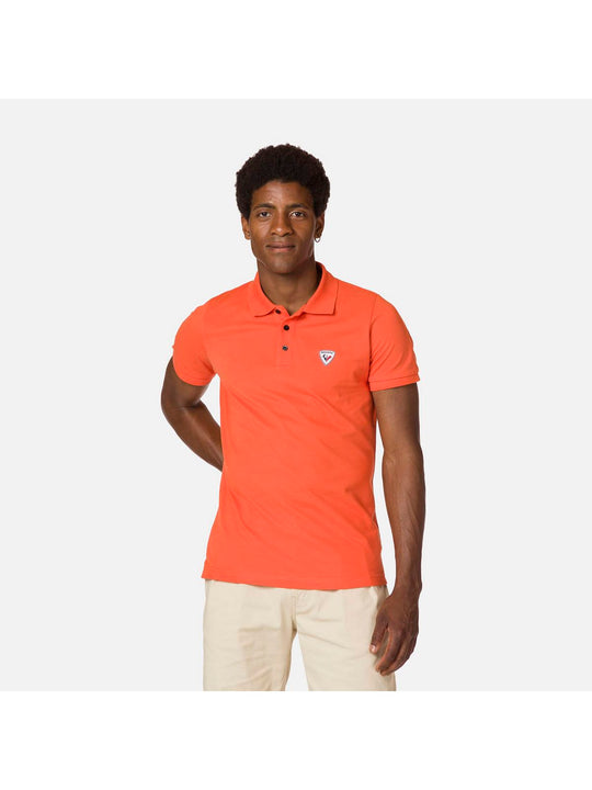 Koszulka Rossignol Logo Polo pomarańczowy - Adventure Sports
