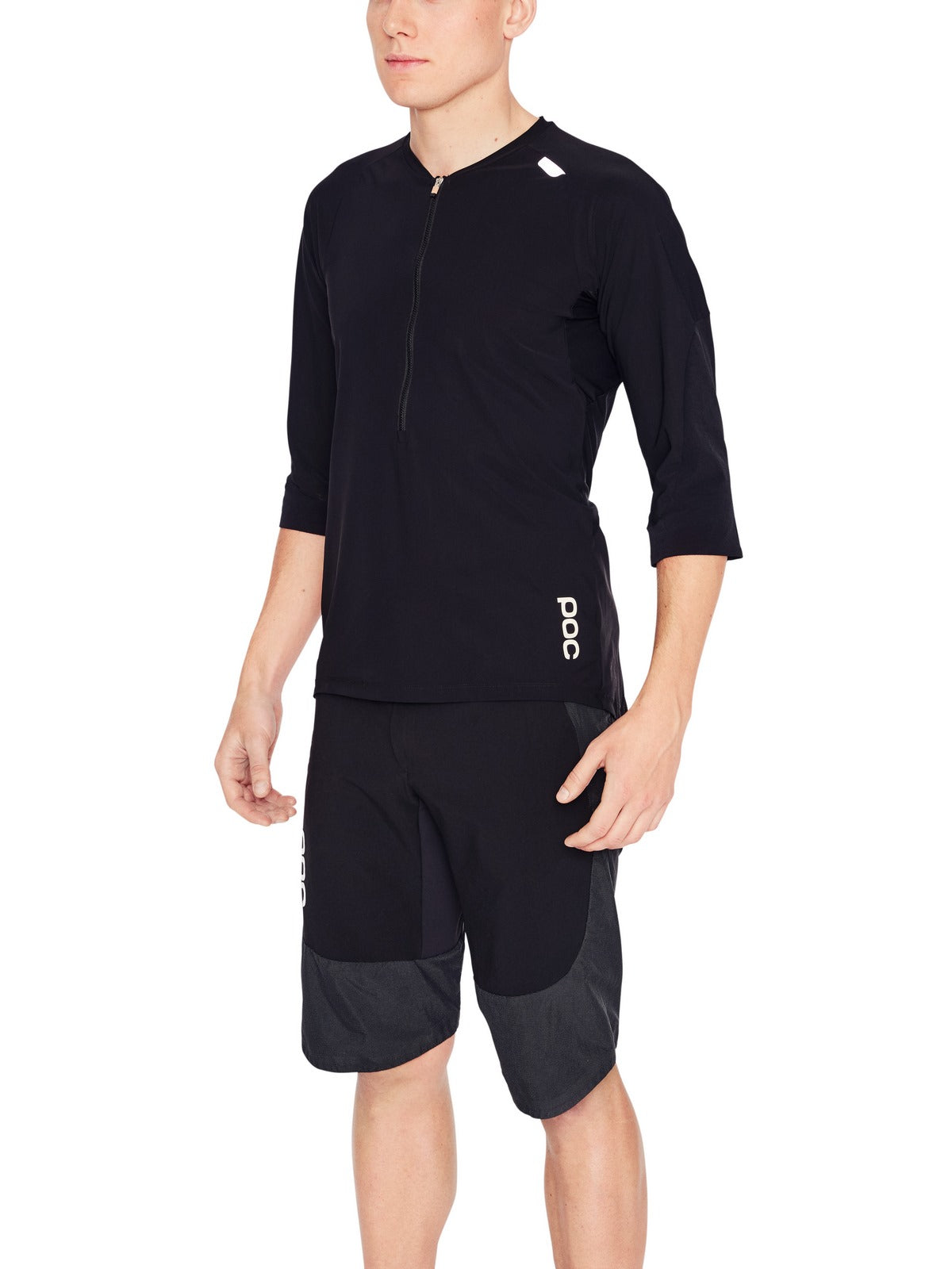 Koszulka rowerowa POC RESISTANCE ENDURO 3/4 - czarny - Adventure Sports