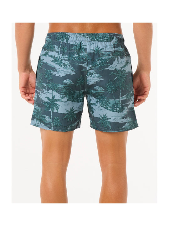 Szorty kąpielowe męskie RIP CURL Dreamers Volley moro szare
