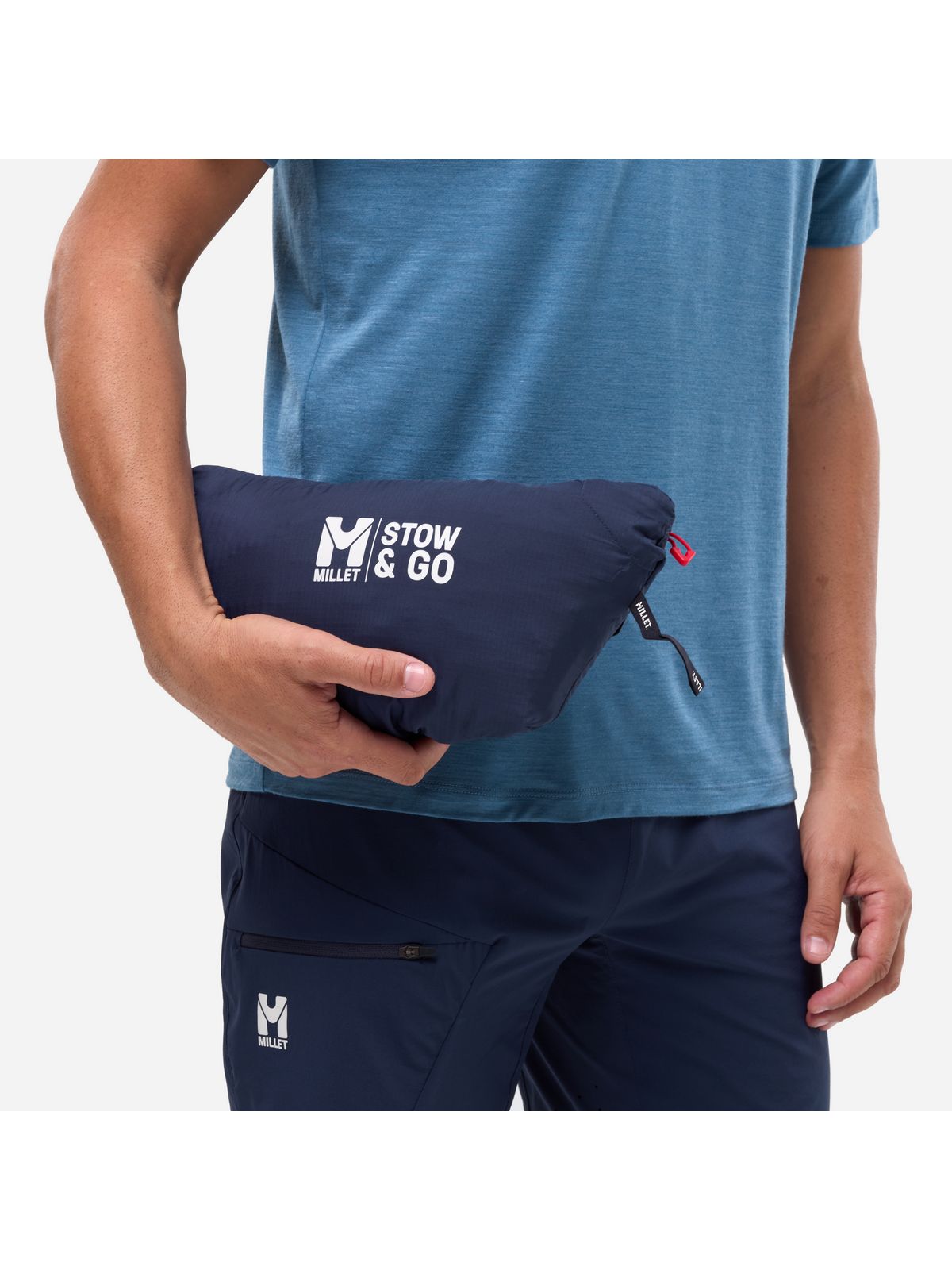 Kurtka męska MILLET Parmelan Hybrid Hoodie M niebieska