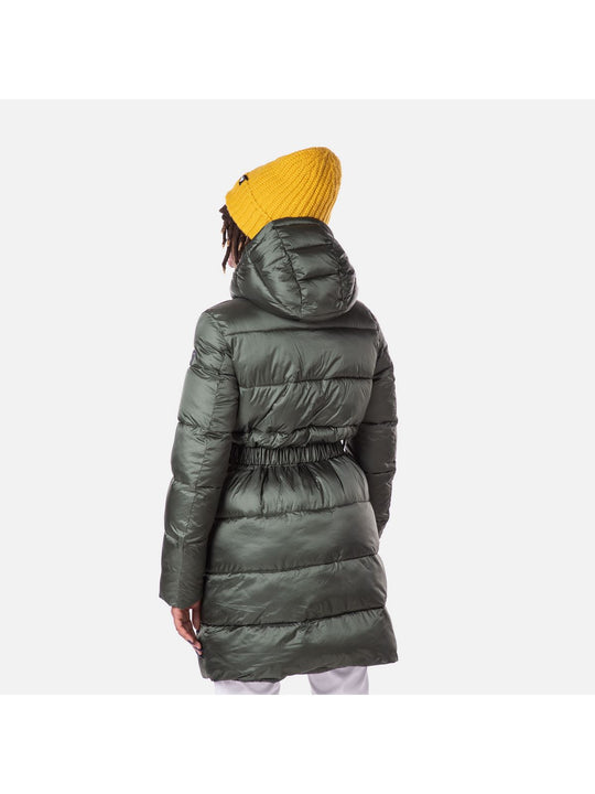 Płaszcz Rossignol W Light Hoodie Coat zielony - Adventure Sports
