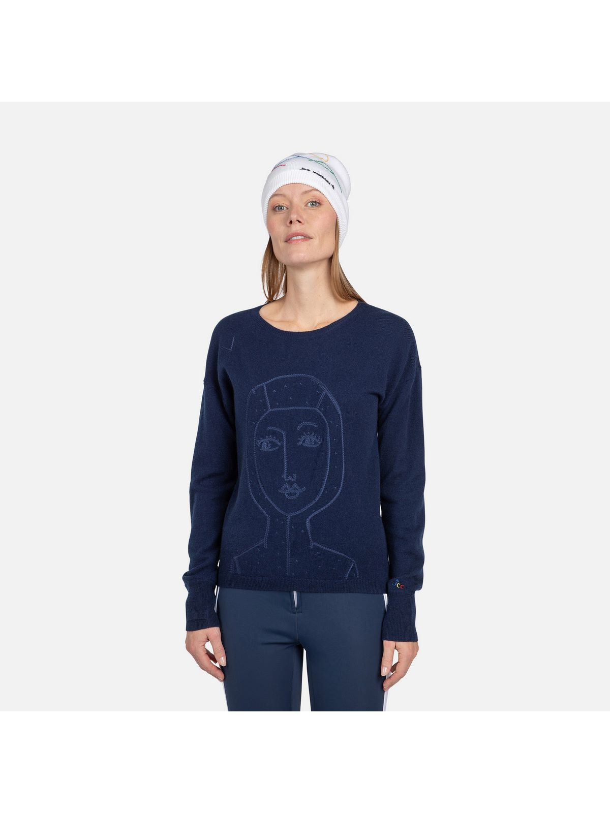 Sweter Rossignol W Jcc Lina Pull niebieski - Adventure Sports