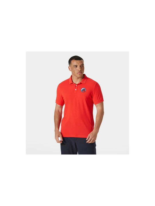 Koszulka HELLY HANSEN HP RACE POLO 2.0 czerwony - Adventure Sports
