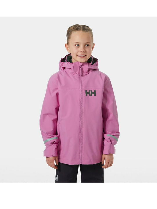 Kurtka dziecięca HELLY HANSEN Jr Shelter Ht Jacket różowa
