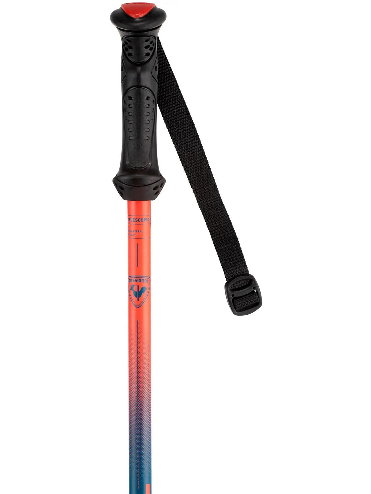 Kije narciarskie ROSSIGNOL Telescopic Jr - niebieski - TU - Adventure Sports