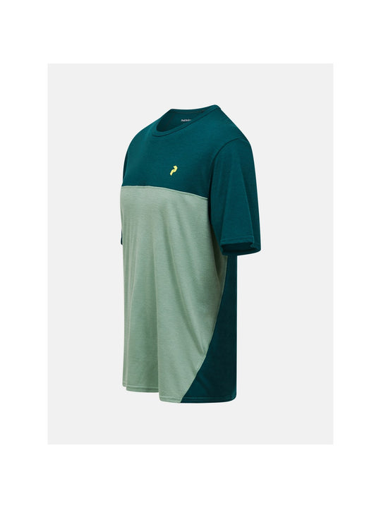 adventuresports koszulka-peak-performance-m-trail-wool-blend-shortsleeve-g80177050-45z detail
