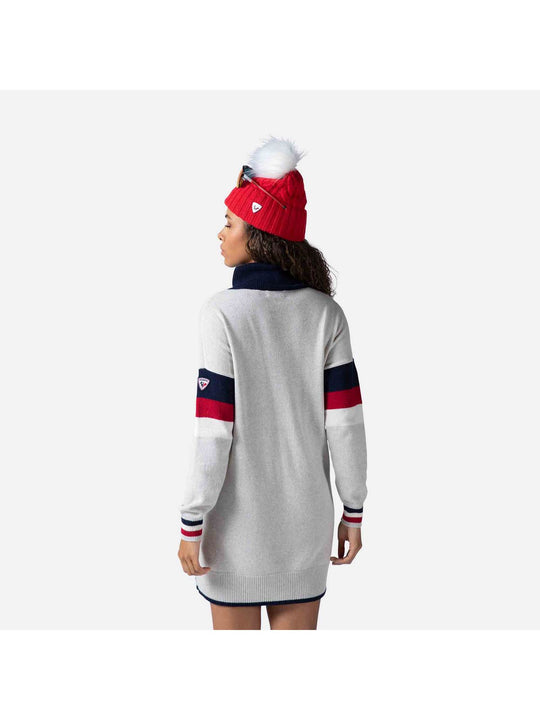 Sweter Rossignol W Mountain Knit Dress szary - Adventure Sports
