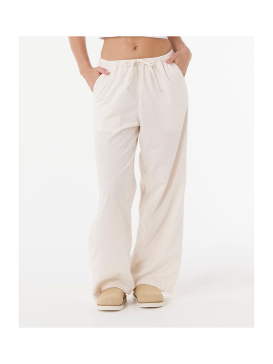 Spodnie damskie RIP CURL Keepsakes Washed Cord Pant beżowe
