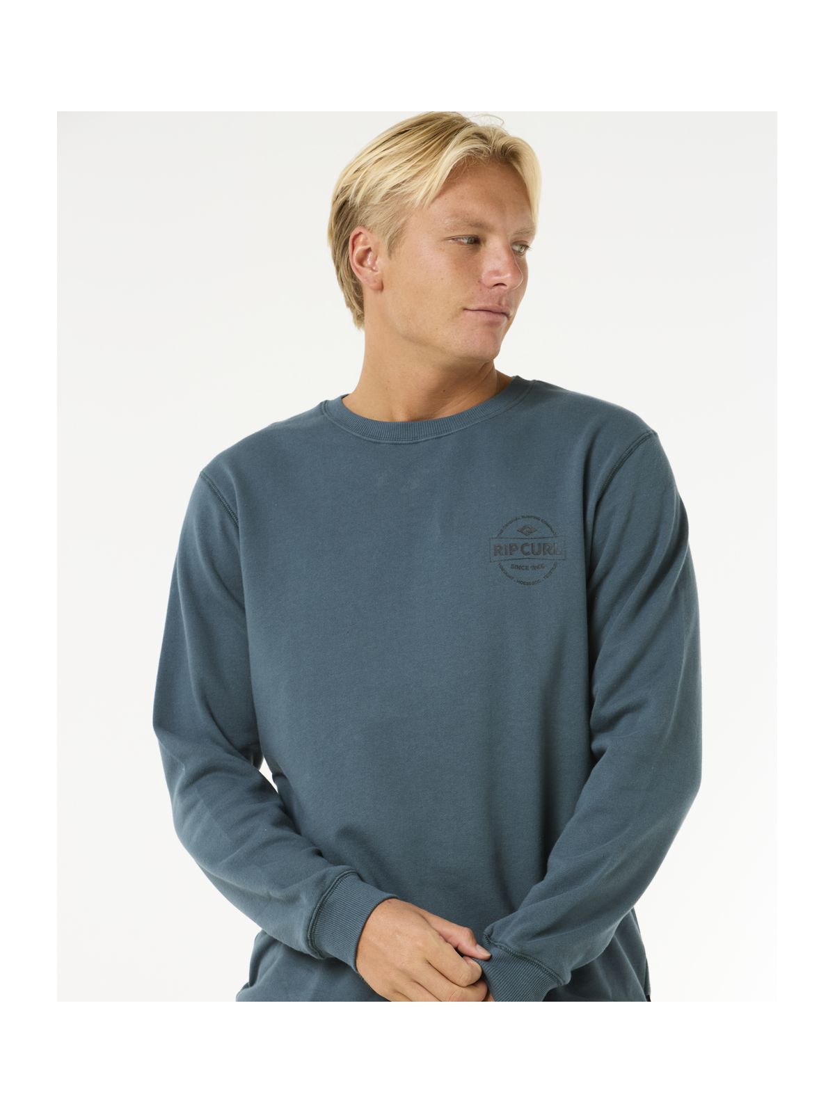 Bluza męska RIP CURL Stapler Crew zielona
