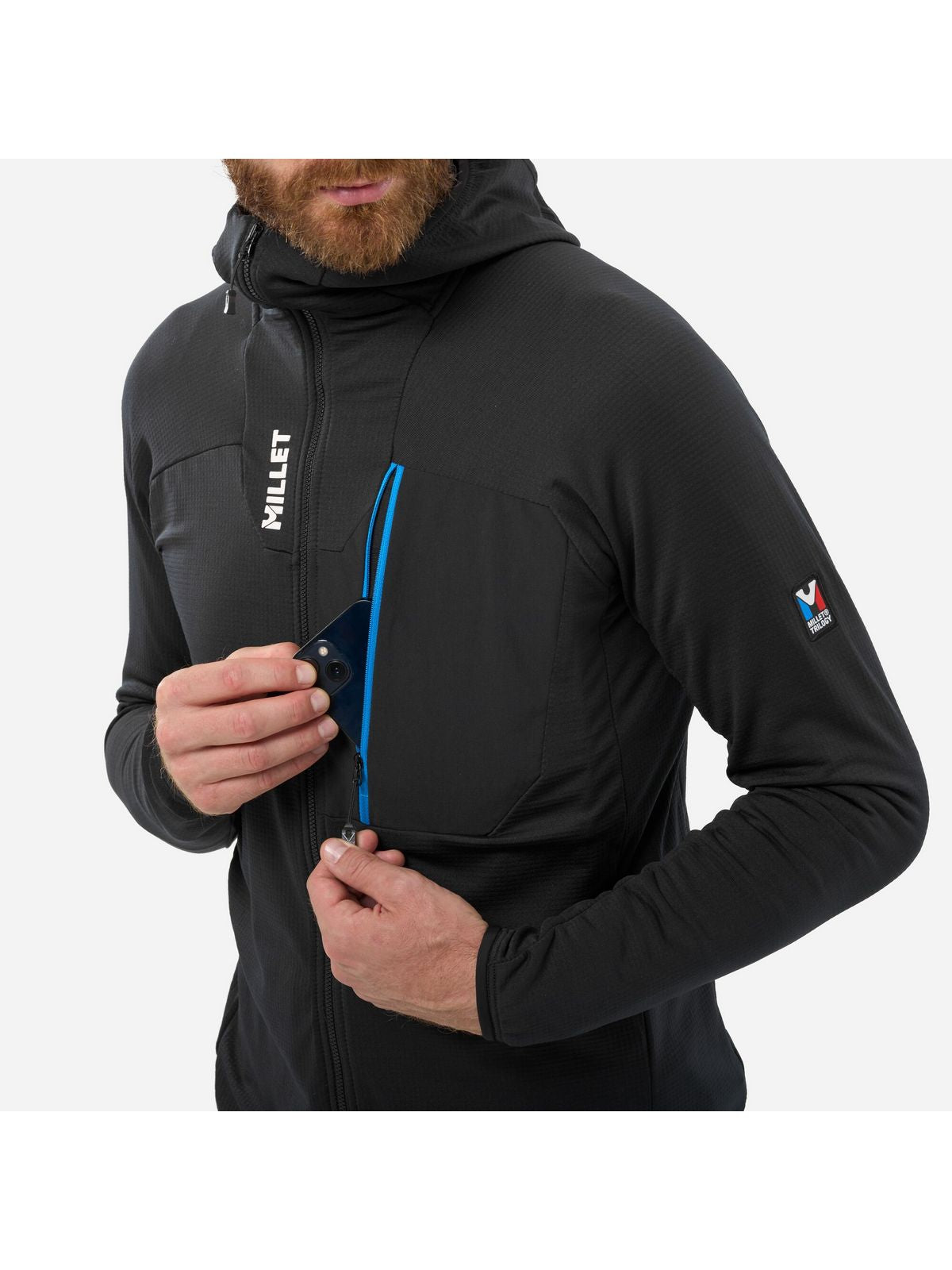 Bluza męska MILLET Trilogy Icon Lightgrid Hd M czarna