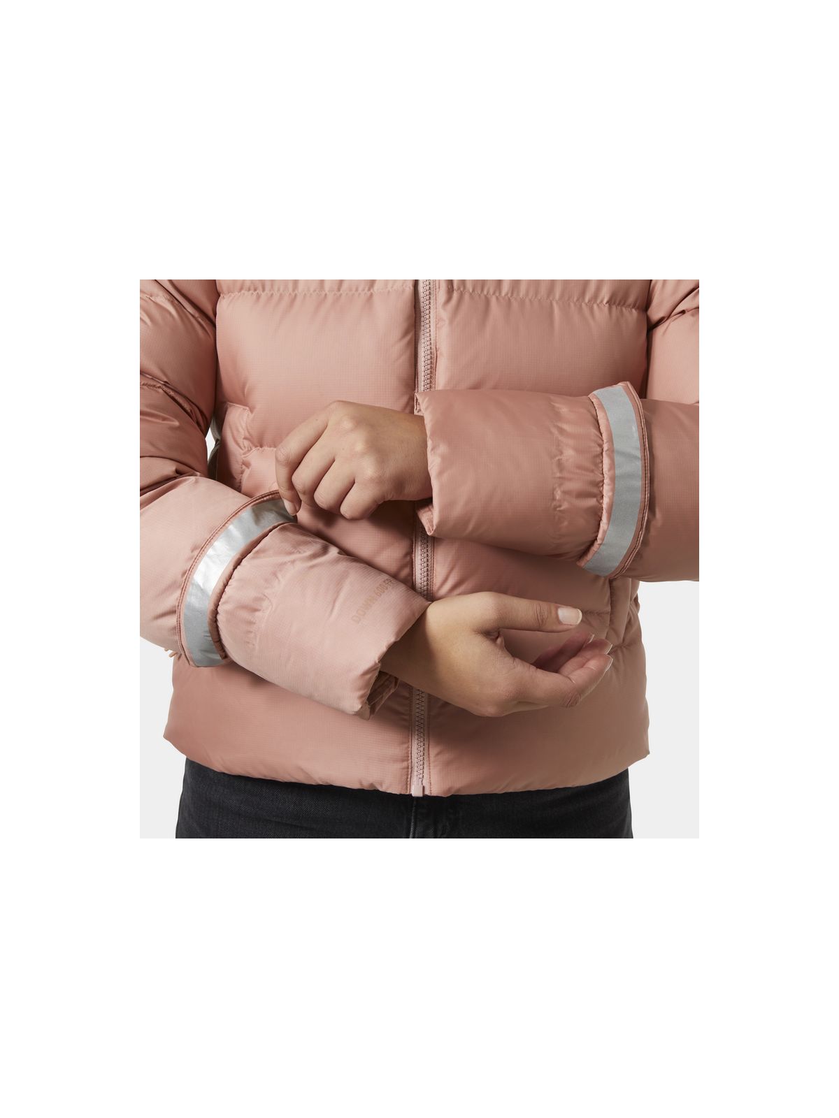 Kurtka damska HELLY HANSEN W Essence Down Jacket kolor beżowy
