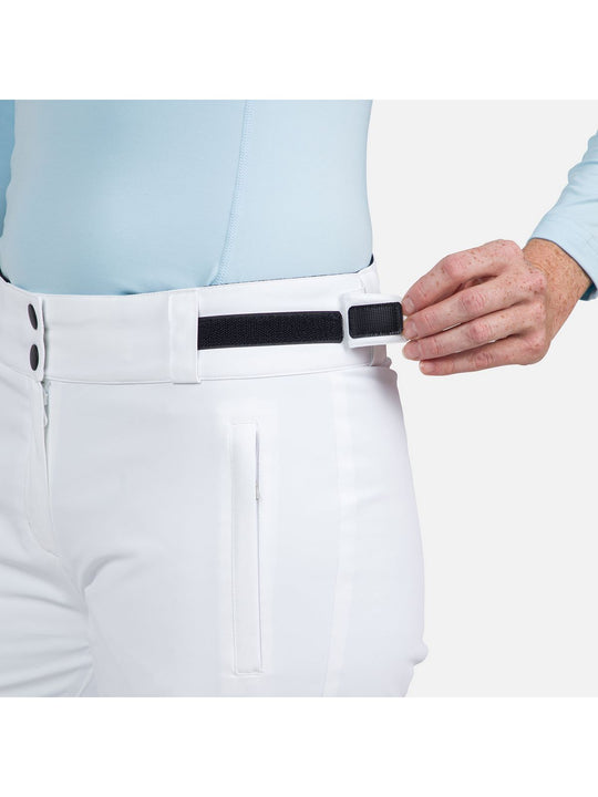 Damskie spodnie narciarskie Rossignol W Staci Pant biały - Spodnie - Adventure Sports
