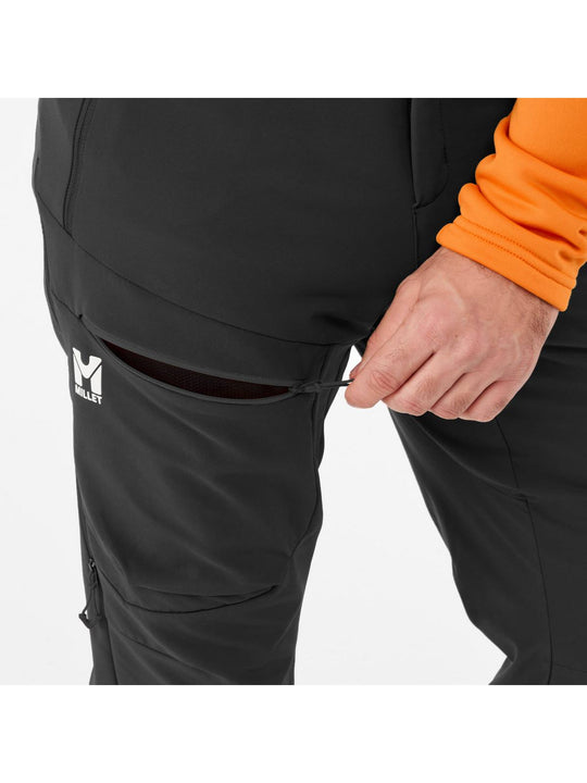 Spodnie na skitury męskie MILLET M Rutor Xcs Pant Czarny - Adventure Sports
