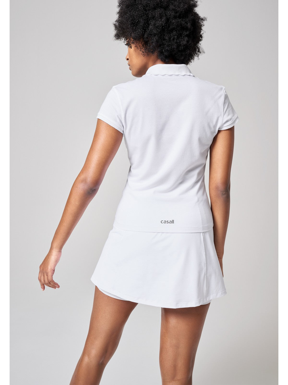 Spódnica damska Casall Court Slit Skirt biały