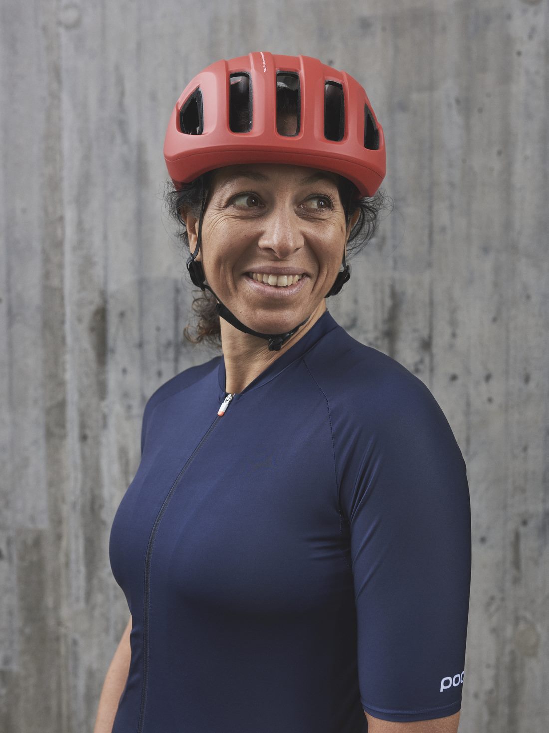 Koszulka damska rowerowa POC W’s PRISTINE Jersey - granatowa - Adventure Sports