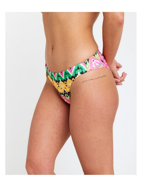 Majtki kąpielowe RIP CURL Ikat Geo Cheeky Pant turkusowe
