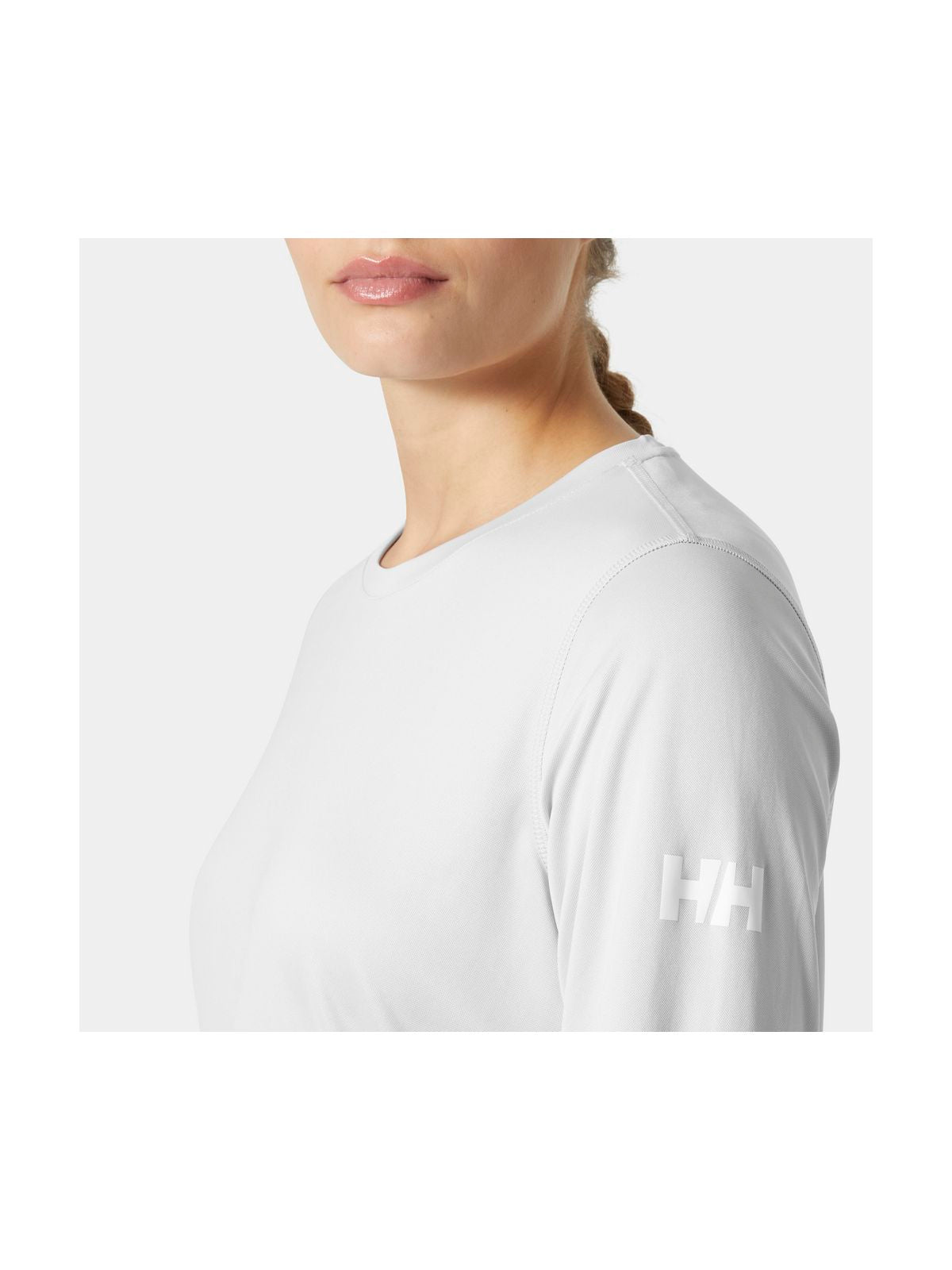 Bielizna termiczna damska HELLY HANSEN W HH TECH CREW LS 2.0 szara