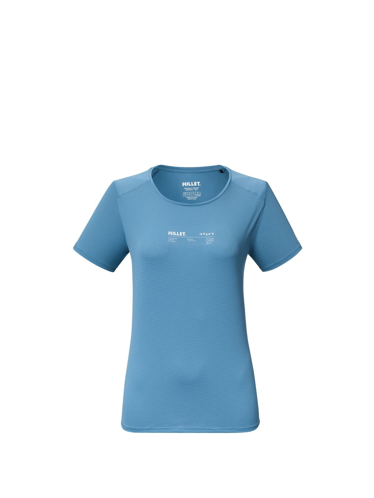 Koszulka damska MILLET Intense Essential Ts Ss W niebieska