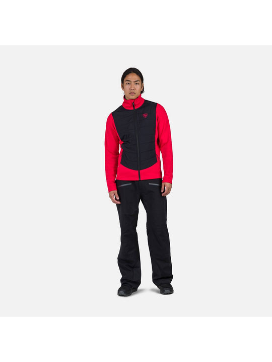 Bluza męska ROSSIGNOL Classique Hybrid Clim Fz czerwony
