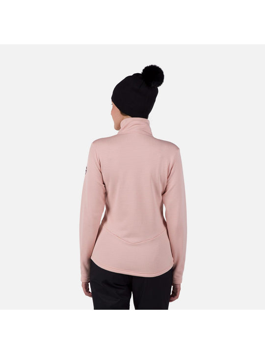Bluza Rossignol W Blackside Fleece Fz różowy - Adventure Sports
