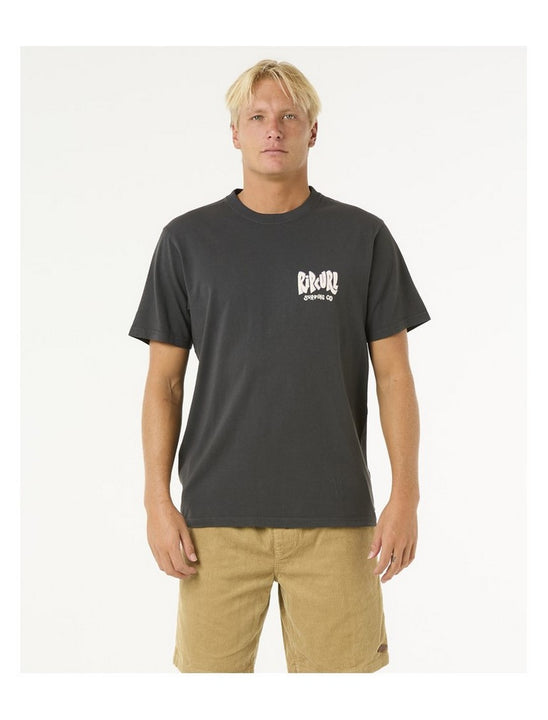 Koszulka RIP CURL Shield Tee czarny
