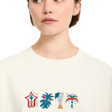 Bluza damska z kapturem VOLCOM Fa Bruno Lucas Crew biały
