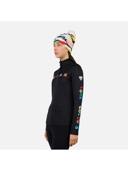 Bluza damska ROSSIGNOL W JCC BOOSTER HZ czarna
