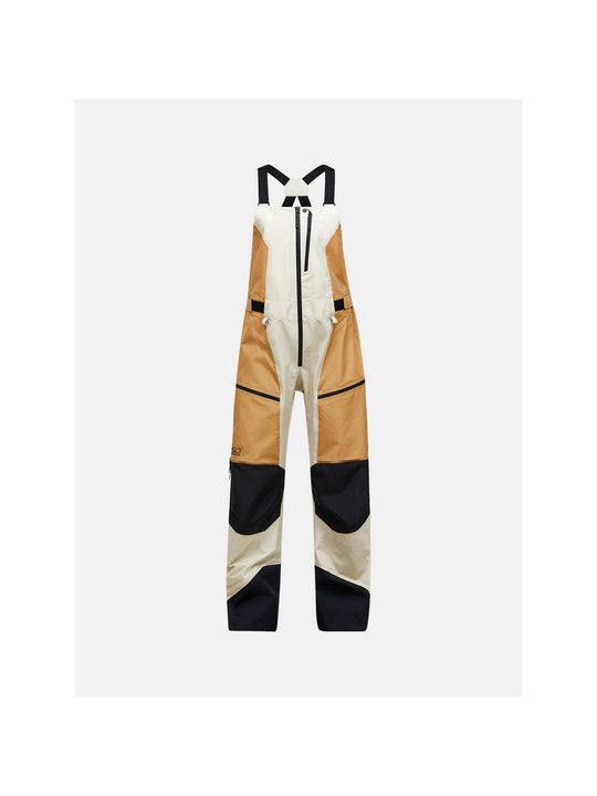 Spodnie PEAK PERFORMANCE W Vertical Gore-Tex Pro Bib Pants piaskowy
