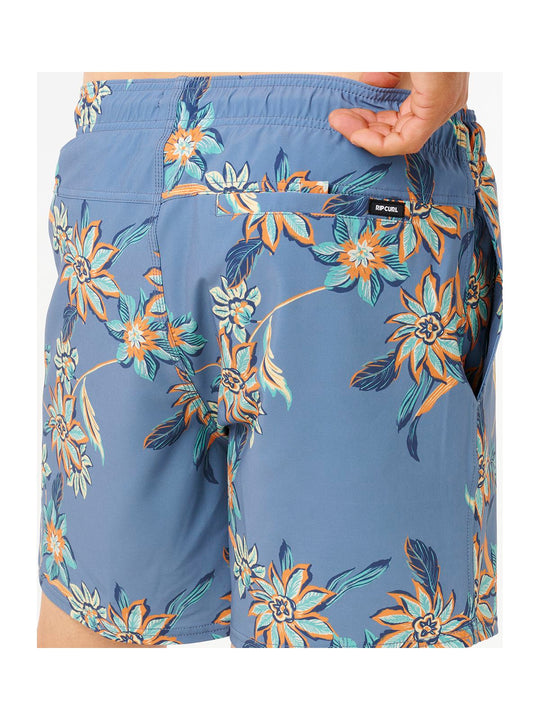 Boardshorty męskie RIP CURL Sessions Volley niebieskie
