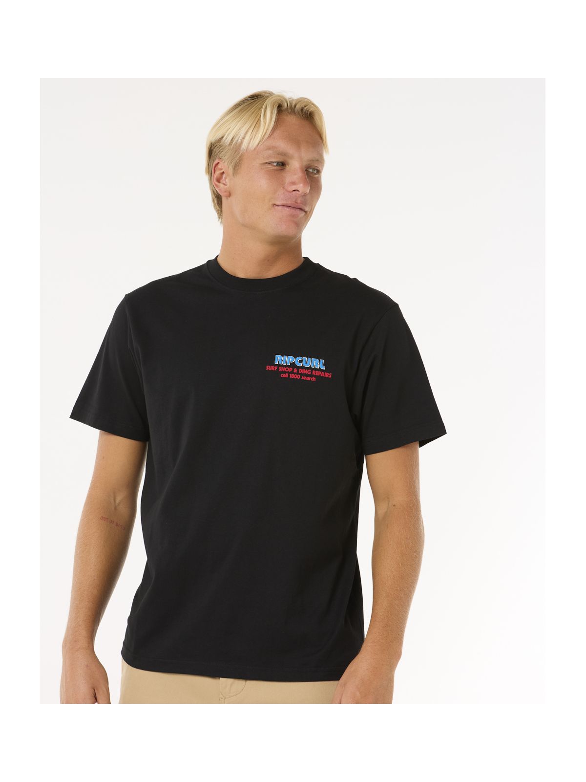 Koszulka RIP CURL Surf Revival Ding Repair Tee czarny