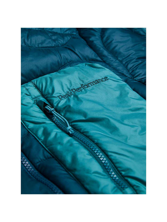 Kurtka puchowa męska Peak Performance M Helium Utility Down Hoo zielony - narciarska - Adventure Sports
