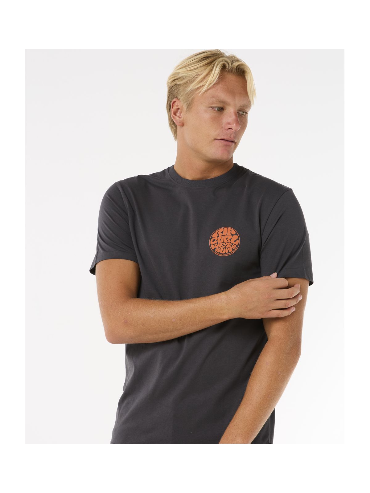 Koszulka RIP CURL Wettie Icon Tee czarny