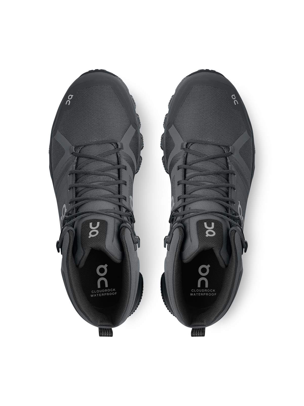 Buty męskie trekkingowe ON RUNNING CLOUDROCK Waterproof - grafitowe