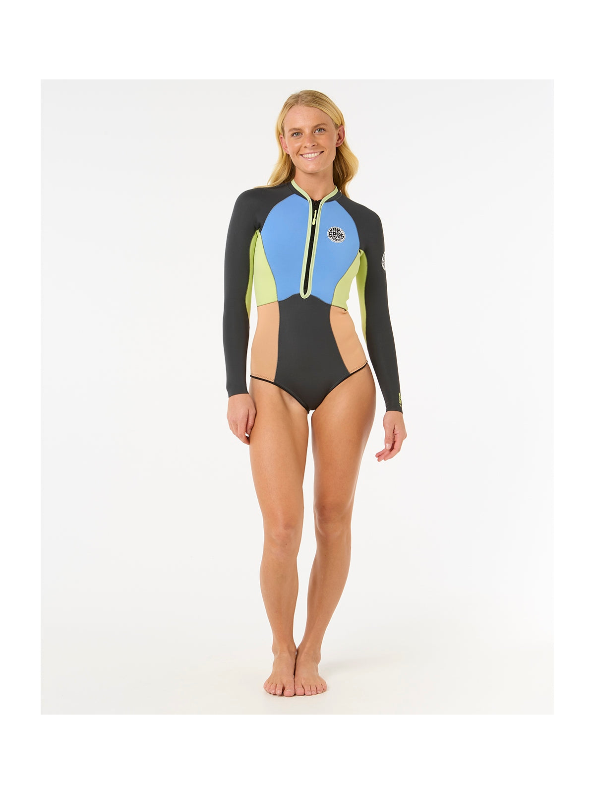 Pianka damska RIP CURL G-Bomb 1.5Mm Ls Fz Full Spring niebieska