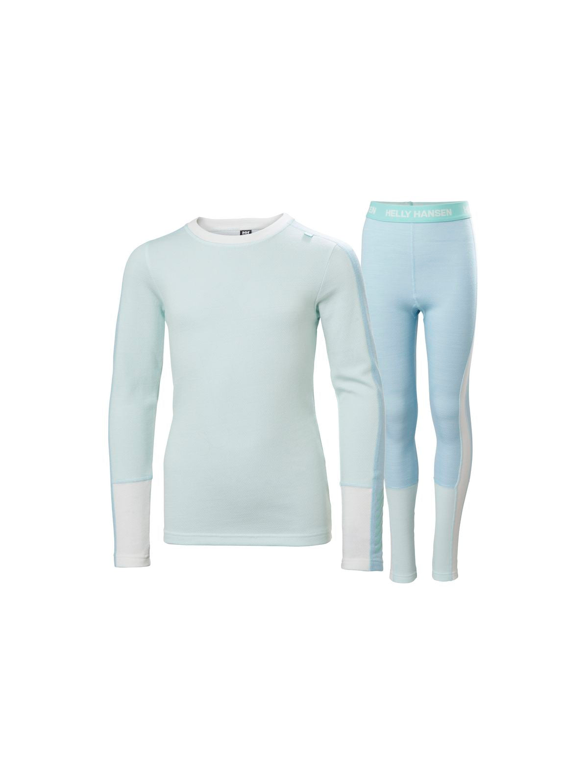 Bielizna dziecięca HELLY HANSEN Jr Lifa Merino Midweight Set kolor niebieski