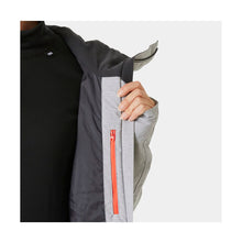 Kurtka narciarska damska HELLY HANSEN W POWDERQUEEN 3.0 JACKET szara
