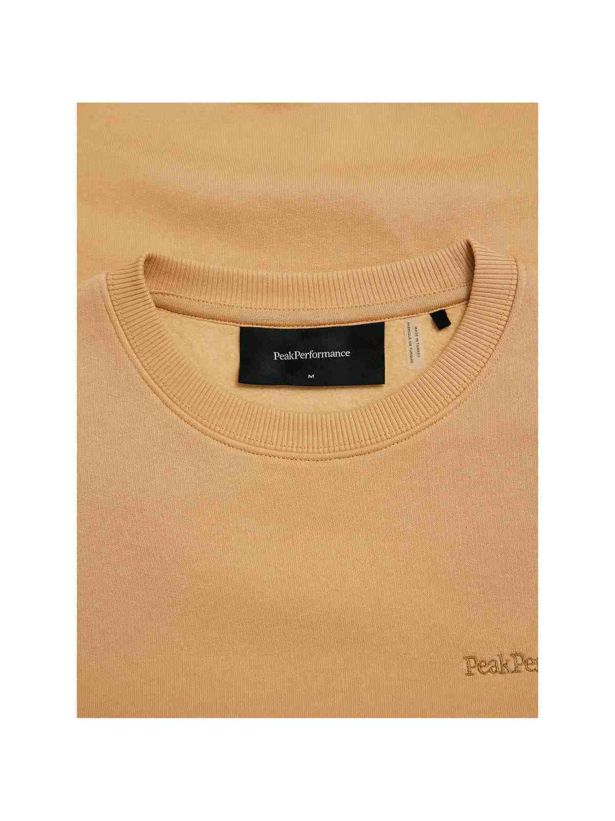 Bluza PEAK PERFORMANCE Original Small Logo Crew Men brązowy