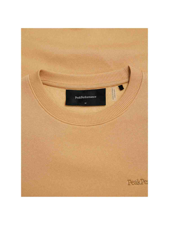 Bluza PEAK PERFORMANCE Original Small Logo Crew Men brązowy
