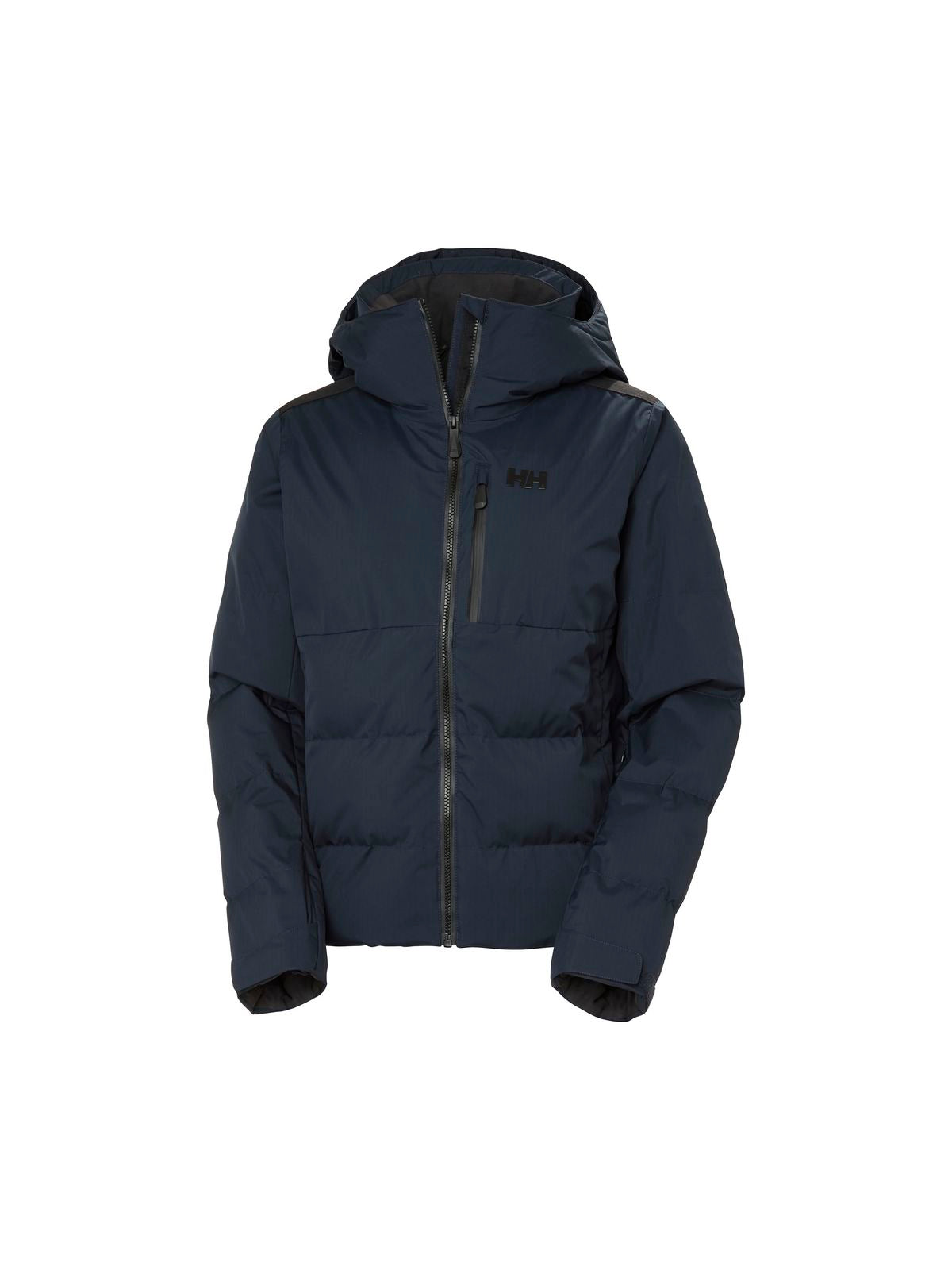Kurtka narciarska damska HELLY HANSEN W KVITFJELL RACE PUFFY JACKET granatowa