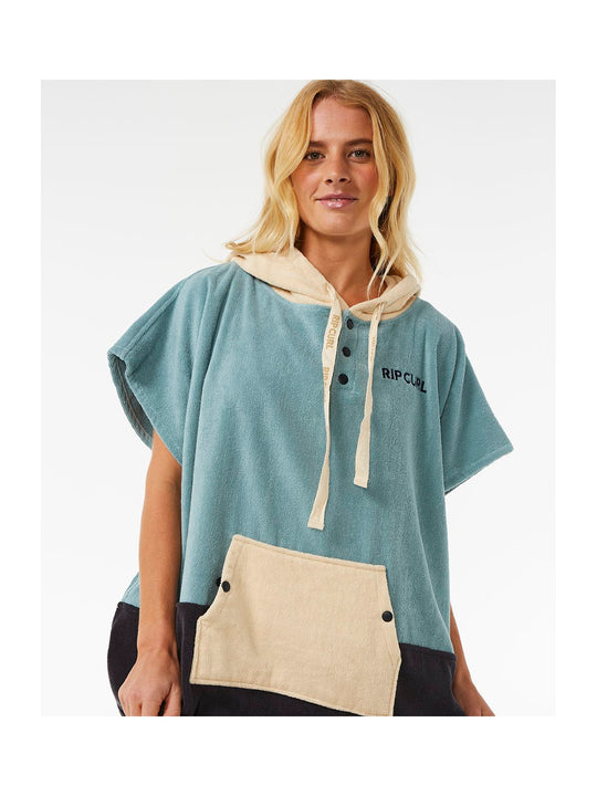 Poncho RIP CURL Premium Surf Hooded Towel granatowy - TU - Adventure Sports
