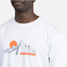 Koszulka męska ROSSIGNOL Waterfall Tee biały - Adventure Sports
