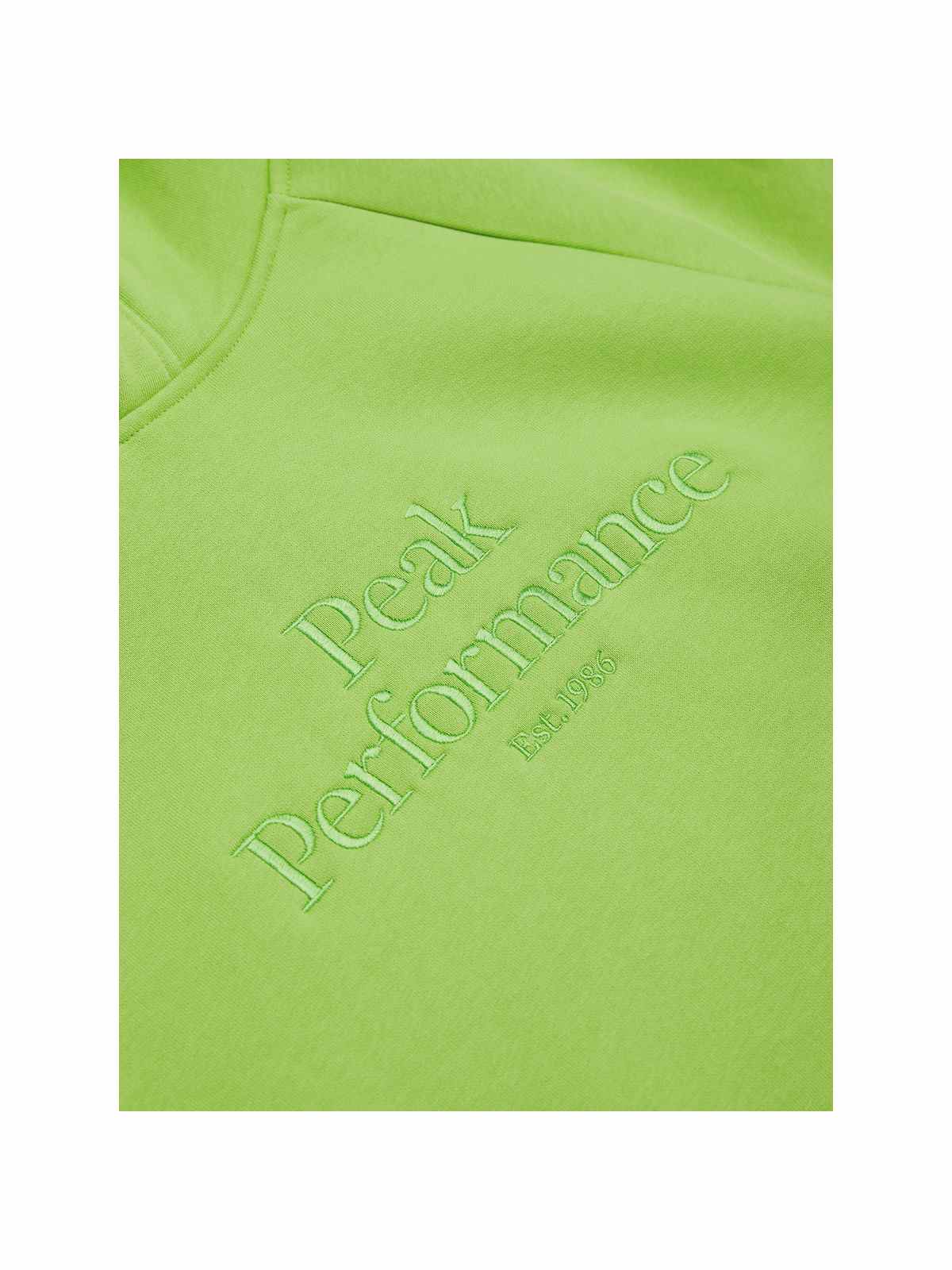 Bluza Peak Performance M Original Hood zielony - Adventure Sports