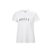 Koszulka damska HELLY HANSEN W Core Graphic T-Shirt 2.0 biała
