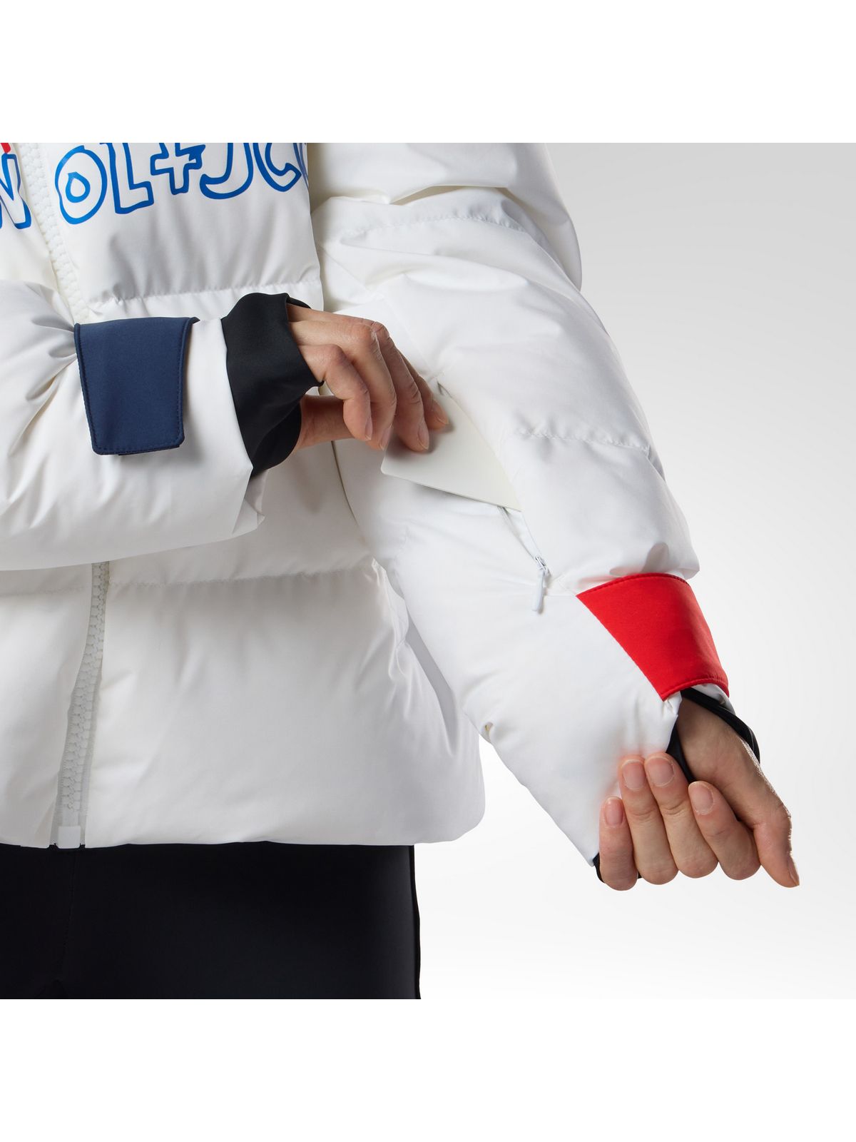 Kurtka narciarska damska ROSSIGNOL W Jcc Allsnow Down Ski Jacket biała