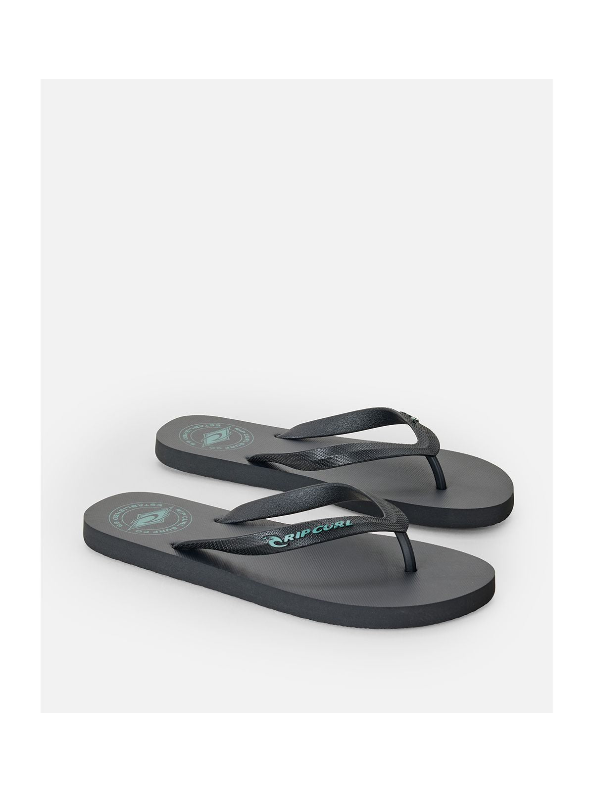 Japonki męskie RIP CURL Stapler Bloom Open Toe czarne
