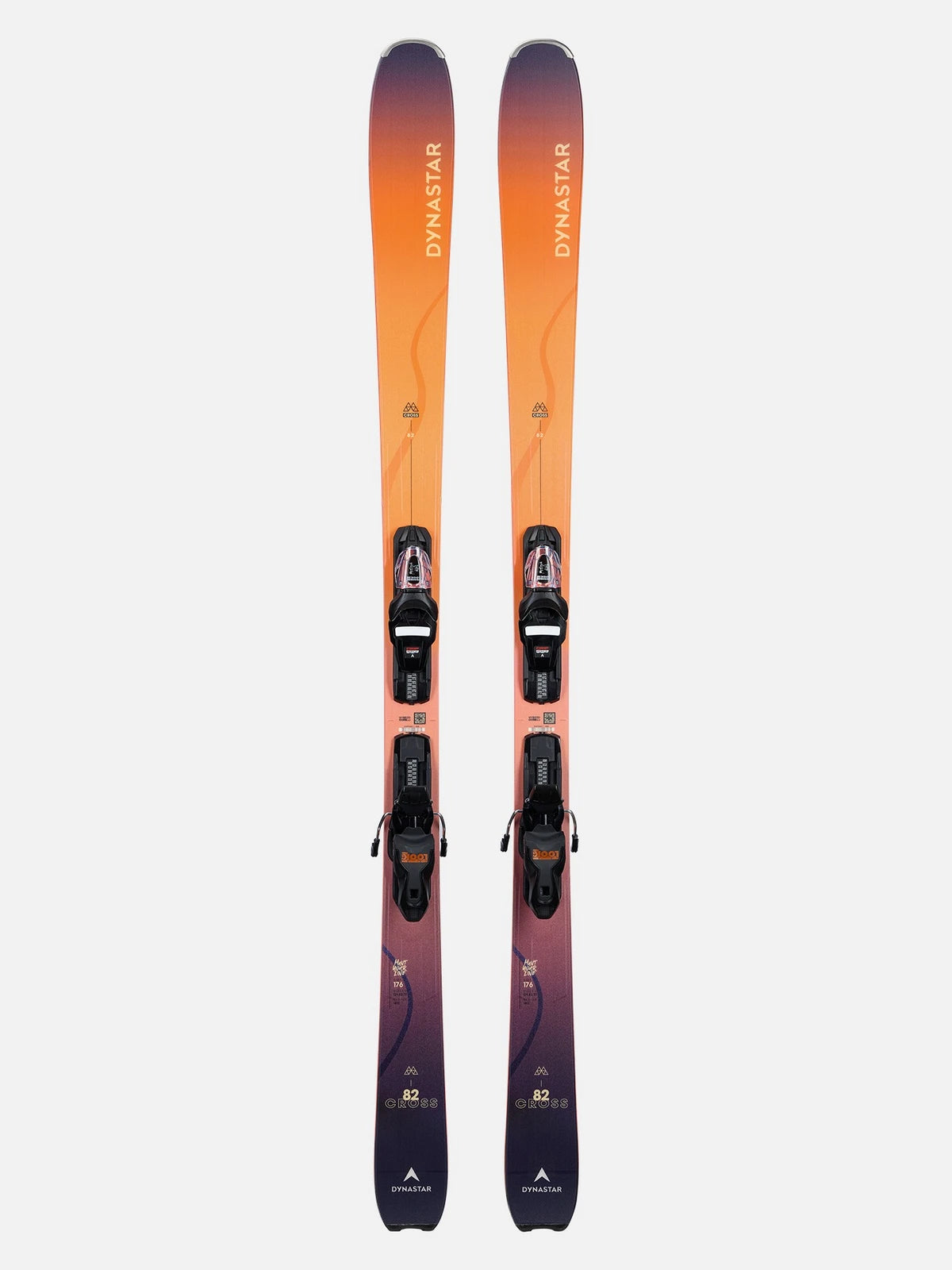 Narty DYNASTAR M-Cross 82 + wiązania Xpress 11 Gw B83 Black Orange