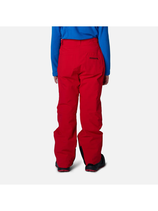Spodnie narciarskie chłopięce Rossignol Boy Ski Pant czerwony - Adventure Sports
