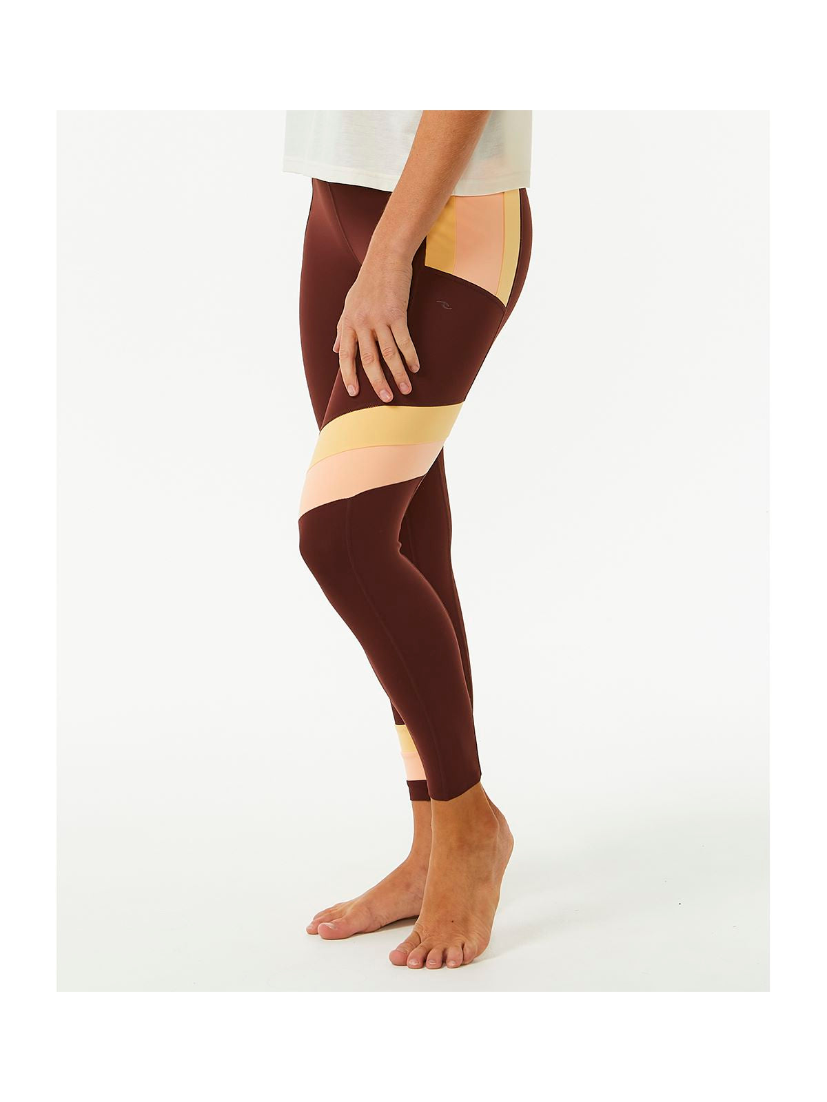Spodnie RIP CURL Rss Revival Legging brązowy - Adventure Sports